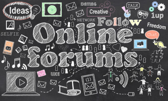 Connecting in Online Forums