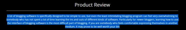 Only 500 Characters Allowed to Write in Your Product Review