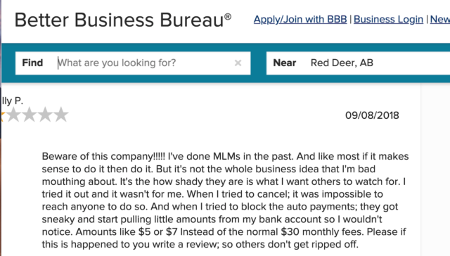 BBB Complaint Testimonial