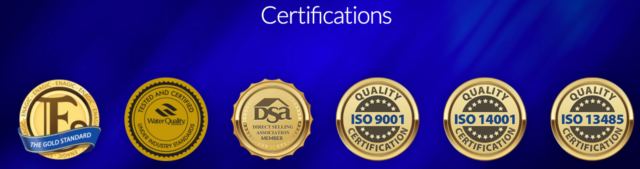 Impressive Certifications
