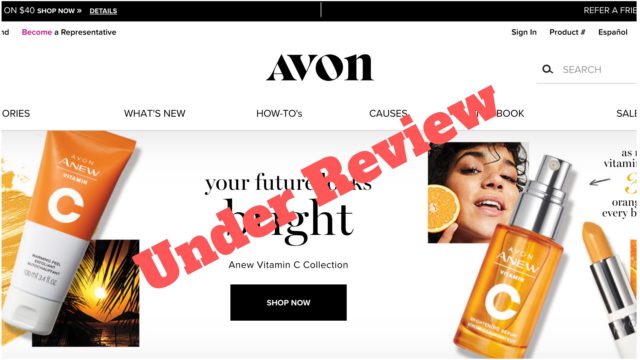 Avon Is Under Review