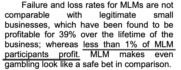 FTC says less than 1 percent of MLM participants profit