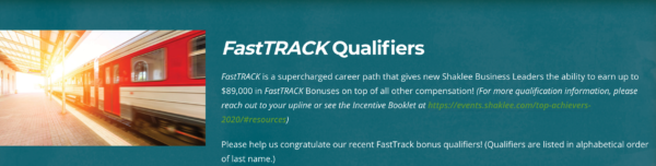 FastTRACK Qualifiers