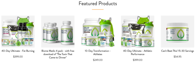 Purium Featured Products