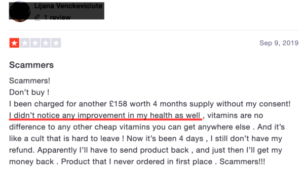 This person claims Juice Plus are scammers