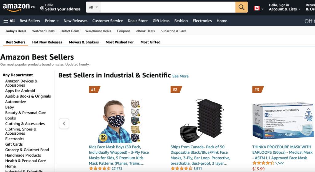 Image of Amazon Best Sellers